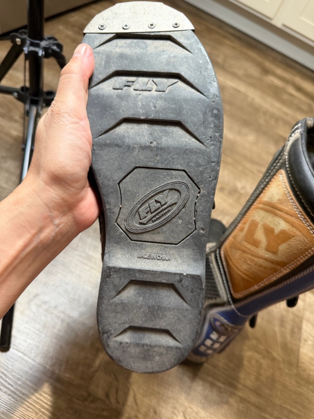 FLY RACING 805 Motocross BOOTS Dirt Bike MX Off-Road SIZE 8 - Picture 7 of 8